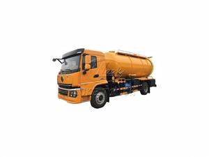 Camion de nettoyage et de vidange des égouts SHACMAN, empattement 4700 mm, YUCHAI 245 CV, 15 m³, double pompes, fonctionnement simultané, camion de dragage des égouts - Product Image 1