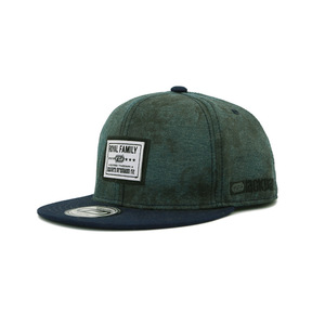 6-Panel <span class=keywords><strong>Canvas</strong></span> cap da nhãn 100% Cotton 3D thêu đính động vật hoạt hình ngụy trang cung trở lại ngoài trời - Product Image 2