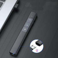 无线激光演示器 PowerPoint PPT 遥控激光笔 2.4G USB 指示器 激光笔 指示器演示器