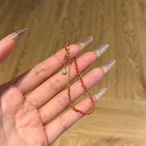 Dylam Chinese Traditional Aesthetics Charm Jewelry 22K <b>Gold</b> Plated S925 Silver Weaving Link 5A Zirconia <b>Adjustable</b> <b>Bracelets</b> - Product Image 4