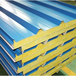 Paneles sándwich EPS para almacén, adecuados para <span class=keywords><strong>tipos</strong></span> de <span class=keywords><strong>aislamiento</strong></span> de lana de roca, poliuretano, XPS, PIR - Product Image 3