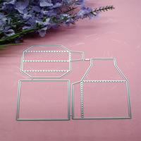 2024 nouveau personnalisé métal matrices de découpe pochoir modèle découpé Scrapbooking gaufrage matrices Art décoration artisanat couteau moule
