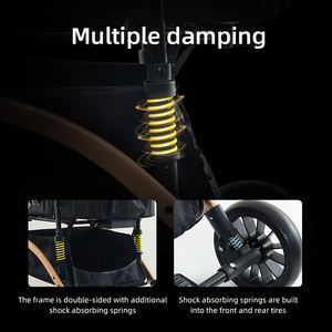 Evcil hayvan arabası hafif hızlı katlanır köpek arabası taşıma için taşınabilir kedi taşıyıcı veya köpek sandık seyahat dişli - Product Image 5