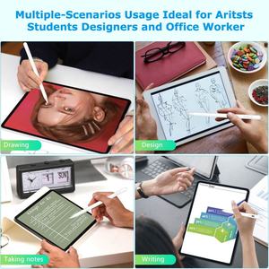 ปากกาสัมผัสสำหรับ <span class=keywords><strong>Apple</strong></span> iPad ดินสอแท็บเล็ตปากกาสไตลัสชาร์จได้อย่างรวดเร็วปากกาสไตลัสดินสอสัมผัสปากกาสำหรับ iPad 2024 - Product Image 5