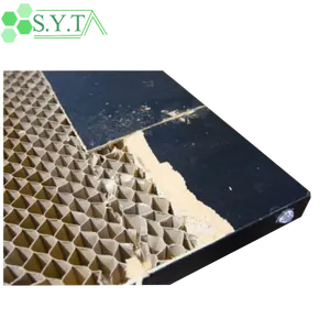 S.Y.T alta resistência fabricante fornecido diretamente favo de mel papel núcleo forro enchimento honeycomb papel núcleo