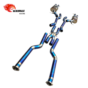 Système d'échappement catback en alliage de titane sport à soupape haute performance JTLD pour BMW <span class=keywords><strong>M5</strong></span> <span class=keywords><strong>E60</strong></span> de 2005 à 2010 avec silencieux sans soupape - Product Image 4