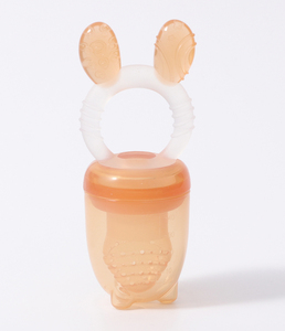 <span class=keywords><strong>Sucette</strong></span> pour bébé en silicone pour fruits et aliments avec moule, mini congélateur, sans BPA, en forme de lapin, pour fruits frais - Product Image 1