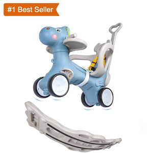 Istaride bebé brillante niños caballo cochecito niños mecedora montar caballo carro niños - Product Image 1