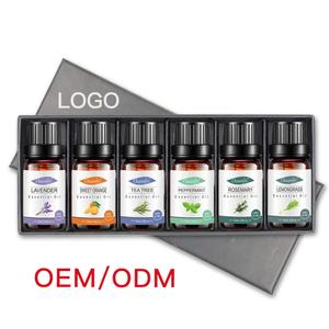 OEM Huile essentielle de lavande naturelle pure, menthe poivrée, eucalyptus, arbre à thé, ensemble d'huiles essentielles, diffuseur d'aromathérapie, ensemble-cadeau - Product Image 5