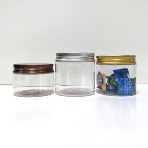 Envases Cosméticos, Frascos Transparentes de Plástico PET de Grado Alimenticio con Tapas Blancas para Polvos Sueltos y Lápiz Labial - Product Image 5