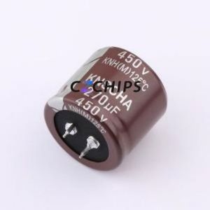 LNH450M277T302S1EA Snap-in Aluminum Electrolytic <b>Capacitor</b> Through hole Component (THT),D35xL30mm 270uF 20% 450V 10mm - Product Image 1