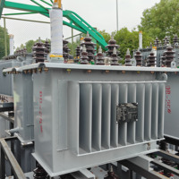 Transformateur de distribution triphasé immergé dans l'huile 11 kV 200 kVA, tension d'entrée et de sortie personnalisable