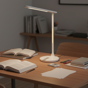 Çağdaş Okuma Odası Ofisleri Esnek Basit ABS Masa Lambası Modern Çift Kademeli Karartmalı DC Gece Lambası Elektrikli Dokunmatik Kontrol - Product Image 1