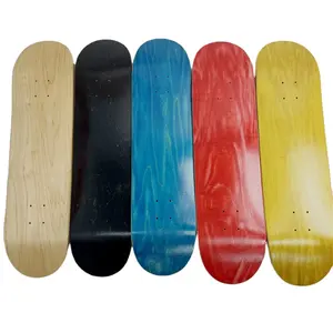 Skate Board Deck Wholesale 8.0 8.25 8.5 Inch Skateboard Deck For Custom Printed Wood Skateboards