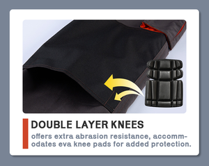 Conjunto de ropa de trabajo de pantalón y chaqueta de corte regular para uso en exteriores, lona pesada con bolsillos interiores seguros para uniformes de tripulación de logística - Product Image 5