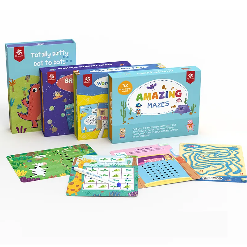 Großhandel benutzer definierte Kinder Puzzle Spiel Spielzeug finden verschiedene Sets Spiel Lernspiel zeug für Kinder Puzzle Packbox