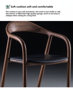Sedia Sati Sfaction di Alta Qualità con Schienale Arrotondato, Lavorazione a Mortasa e Tenone, Seduta <span class=keywords><strong>per</strong></span> <span class=keywords><strong>Sala</strong></span> <span class=keywords><strong>da</strong></span> <span class=keywords><strong>Pranzo</strong></span> - Product Image 3