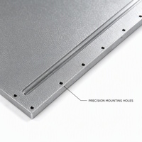 Plaque de refroidissement liquide en aluminium CNC pour radiateur de nouvelle énergie, bloc de refroidissement à eau personnalisé pour robot de soudage