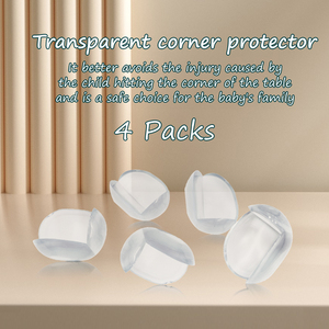 PRODIGY CP02 <b>Corner</b> Edge <b>Protector</b> Transparent Furniture <b>Corner</b> <b>Protectors</b> Baby Safety Pvc Tablet <b>Corner</b> <b>Protector</b> - Product Image 3