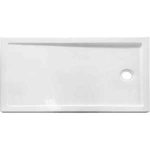 Plato de Ducha Rectangular de Resina Especial 80x160 H. 4 para Baños - Product Image 1