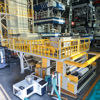 Machine à souffler des films PE monocouche certifiée CE, extrudeuse de films plastiques soufflés pour la production de films pour sacs de courses domestiques