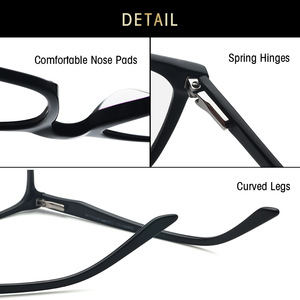 Montures de lunettes Grey Jack, rectangulaires, monture complète, unisexe, adulte, minimaliste, tendance, anti-UV, GJ60011 52-18-140 - Product Image 5