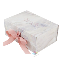 Boîtes cadeaux pliables écologiques Crown Win, design personnalisé, boîte cadeau magnétique, emballage avec ruban, poignée pliable