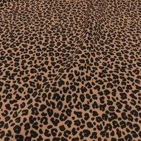 Fonesun-PX659 conception Personnalisée polyester crêpe polyester georgette Imprimé Motif Léopard 100% Polyester Tissu Imprimé