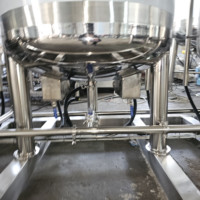 JOSTON Chauffage électrique Panneau de contrôle PLC bioactif Sirop de mélange liquide-liquide automatique à plusieurs étages Système de préparation
