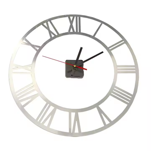 <span class=keywords><strong>Horloge</strong></span> murale à quartz 3D style Art Déco européen vintage, chiffres romains, aiguilles, décoration de salon, grande, silencieuse, personnalisable - Product Image 2