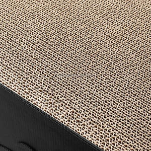 Rectangular <span class=keywords><strong>Cat</strong></span> <span class=keywords><strong>Scratcher</strong></span> & Papelão Ondulado Casa Novo Design <span class=keywords><strong>Cat</strong></span> Condomínio para brincar e dormir - Product Image 4