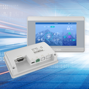 MOKWEIR หน้าจอสัมผัส HMI MK3370C ขนาด 7 นิ้ว ความละเอียด 800x480 การสื่อสาร RS-485/WiFi วัสดุ ABS/PC สำหรับควบคุมอุตสาหกรรม - Product Image 1