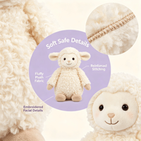 Juguete de Peluche Interactivo con Forma de Oveja, Canta y Cuenta Historias, para Bebés y Niños, Regalo de Cumpleaños, Suministro de Fábrica
