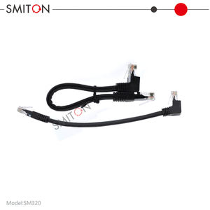 Câble <span class=keywords><strong>Ethernet</strong></span> à angle droit Rj45 Cat5 de réseau de LAN de <span class=keywords><strong>coude</strong></span> de forme de L de 90 degrés - Product Image 5
