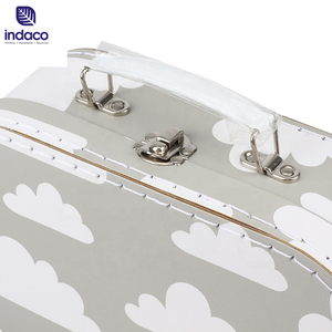 Maleta de Cartón Personalizada con Asa de Plástico, Maleta de Cartón para Niños para Jugar, Caja de Juguetes para Niños - Product Image 5