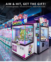 Machine d'arcade de divertissement intérieur populaire, machine à griffes à prix, machine de jeu de grue de capture de cadeaux pour lieux commerciaux