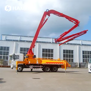 38m 50m 80m LKW-Betonmischer und Pumpen wagen hydraulische Beton zement pumpe LKW Kosten für Beton mast pumpen - Product Image 1