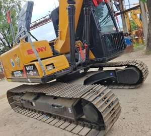 Excavadora hidráulica de orugas Sany SY135C usada en las mejores condiciones, excavadoras de pista de segunda mano con motor Isuzu y caja de cambios - Product Image 3
