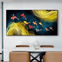 Décoration Murale Moderne pour Entrée et Salon, Tableau Abstrait de Luxe en Porcelaine Cristal, Haute Qualité, Vente en Gros à Bas Prix