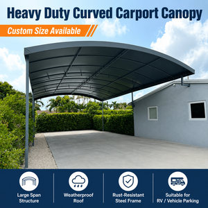 Pergola de jardin autoportante moderne en aluminium rétractable et écologique, auvent de <span class=keywords><strong>carport</strong></span>, taille personnalisée, pour parking extérieur, cour et <span class=keywords><strong>terrasse</strong></span> - Product Image 1