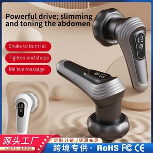 Pistola de masaje transfronteriza para cuello, espalda y piernas con motor sin escobillas, 12 niveles de velocidad, batería de litio recargable por USB, color gris estrellado - Product Image 5