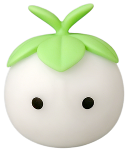 Nouveau produit : adorable veilleuse LED en silicone en forme de pousses de haricots pour bébé - Product Image 2