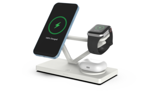 <span class=keywords><strong>Cargador</strong></span> Inalámbrico Magnético 3 en 1 de Alta Calidad con Diseño Nuevo, Estación de Carga Rápida de 15W, Soporte para Teléfono, para <span class=keywords><strong>iPhone</strong></span> 17, 16, 15 - Product Image 6