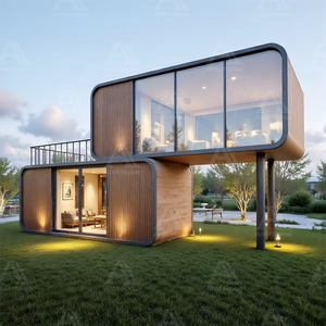 Maisonnette préfabriquée moderne tendance Apple Cabin |   Module mobile avec salle de bain préinstallée <span class=keywords><strong>pour</strong></span> projet de <span class=keywords><strong>camping</strong></span> - Product Image 2