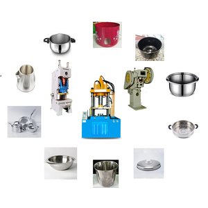 One-Stop-Einrichtung der Pfannen produktions linie mit kompletter Ausrüstung Stanz presse Wärme hydraulische Press maschine - Product Image 1