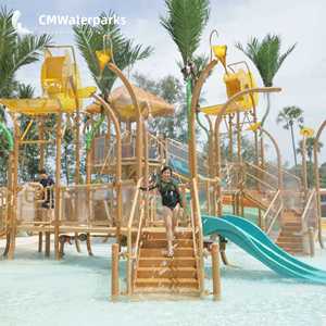 ร้านขายอุปกรณ์ไฟเบอร์กลาสพร้อมสไลเดอร์น้ำ สวนน้ำสำหรับเด็ก สนุกสนาน - Product Image 6