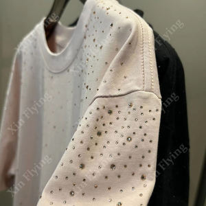 Camicie Vintage di strass con Logo personalizzato camicia da uomo all'ingrosso in cotone da uomo 100% poliestere <span class=keywords><strong>Rock</strong></span> <span class=keywords><strong>Band</strong></span> 3D stampa magliette organiche - Product Image 3