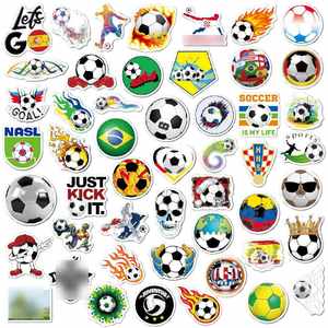 Autocollants de football imperméables personnalisés avec logo, écologiques, en papier kraft argenté brillant, style américain, pour fête d'enfants, vente chaude - Product Image 4