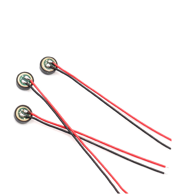 Wire-attached Backplate 4*1.5MM 4015 Electret Condenser Microphone Head for Toys Bluetooth Wearable with Fast Shipping