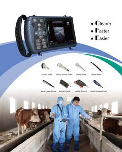 เครื่องอัลตราซาวนด์สัตว์ขนาดใหญ่แบบมืออาชีพ กันน้ำ พร้อมหัวตรวจแบบสอดทางทวารหนัก - Product Image 2